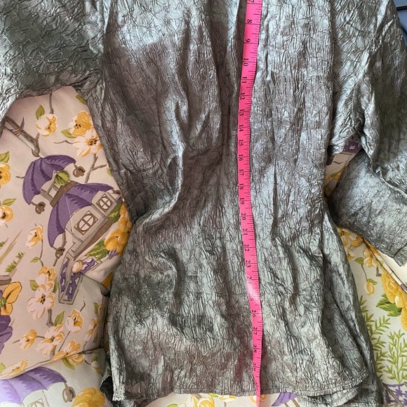 Eileen Fisher Woman Silk Tunic - Picture 3 of 8